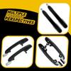 2PCS Rear Outside Door Handle Set For 06-11 Hyundai Accent Primed Black LH RH H