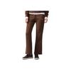 Reebok Comfortable Trendy Versatile Knitted Sports Pants Women bottoms Brown 24FRM602WGBR