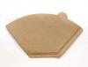 Kanae Paper KS Kaffeefilter, Trapezform, 1-2 Tassen, 100 Filter x 5 Packungen, Ungebleicht, Braun