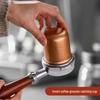 Shangqi 304 Stainless Steel Coffee Dosing Cups with Lids (2-Pack)