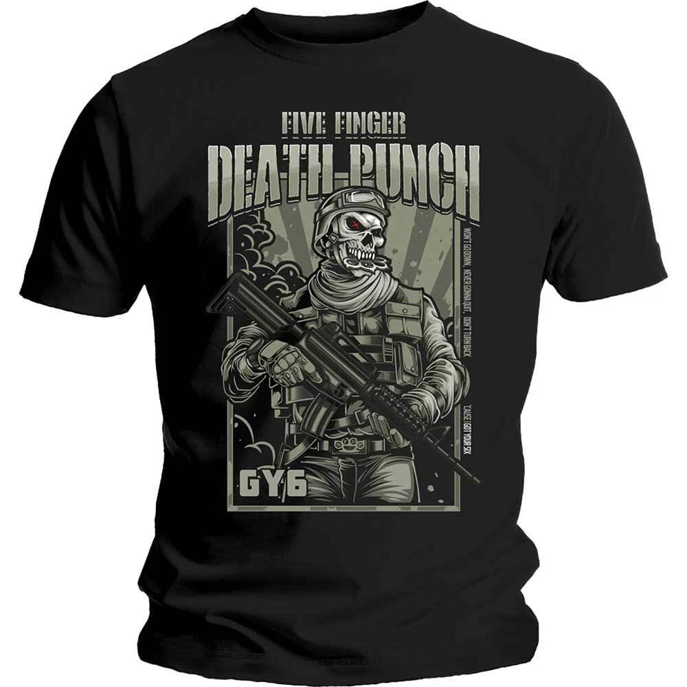 

Authentic Five Finger Death Punch War Soldier T-Shirt S M L XL 2XL NEW M