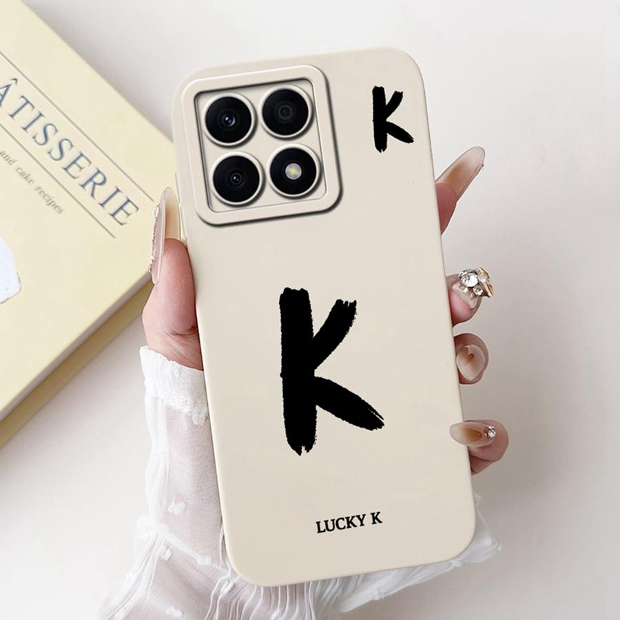 For Honor X8 X8a Case for HonorX8 4G X 8 A CRT-LX1 Soft Silicone Phone Coque Letter Painted Shockproof Protective Fundas Cover