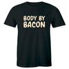 Body By Bacon Herren T-Shirt Lustiges Foodie Liebhaber Shirt