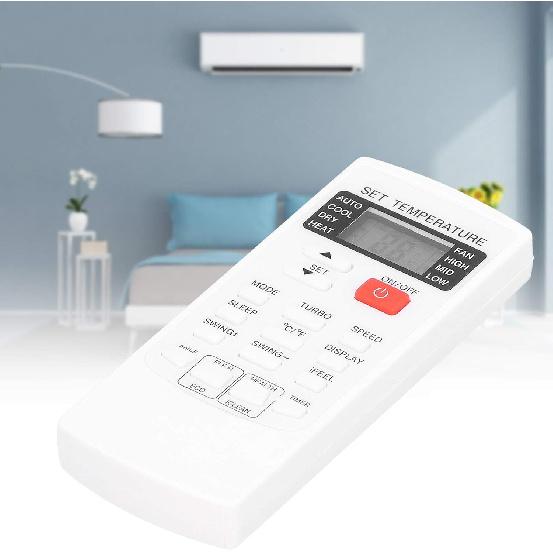 White Air Conditioner Replacement Remote Control,Universal Ac Remote Air Conditioner Remote Mini Split Remote Control for AUX YKR-H/102E
