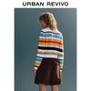UR Women's Color-block Polo Knit Sweater