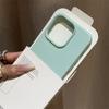 Simple Solid Color Lychee Leather Pattern Suitable for Apple 16pro Mobile Phone Case IPhone15 14 Anti Fall Soft Shell Protective Case