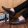 Leather Men's All-match Loafers Slip-On Comfortable Walking Shoes Classic Business Casual Shoes for Men Soft Luxury Brand Flats