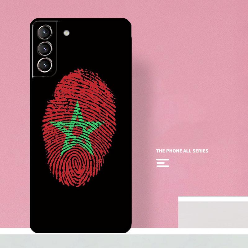 Custodia per Telefono con Stemma Bandiera del Marocco per Samsung Galaxy S25 S26 Ultra S20 S21 S22 S23 S24 Plus S10 S25 FE Cover Coque