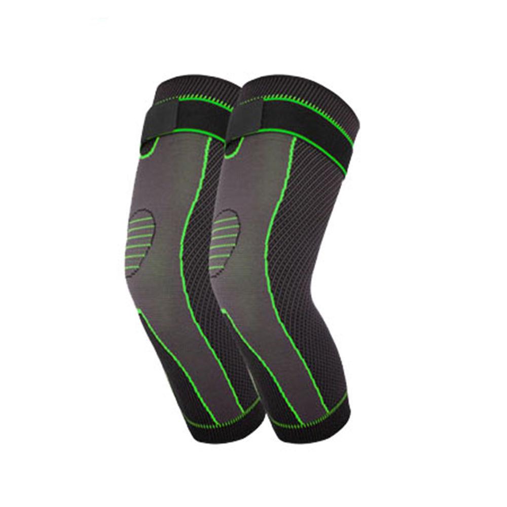 1Pair Sports Knee Pads Leg Sleeves Long Compression Leg Sleeve Knee Sleeves Protect Leg for Man Women Basketball Arthritis