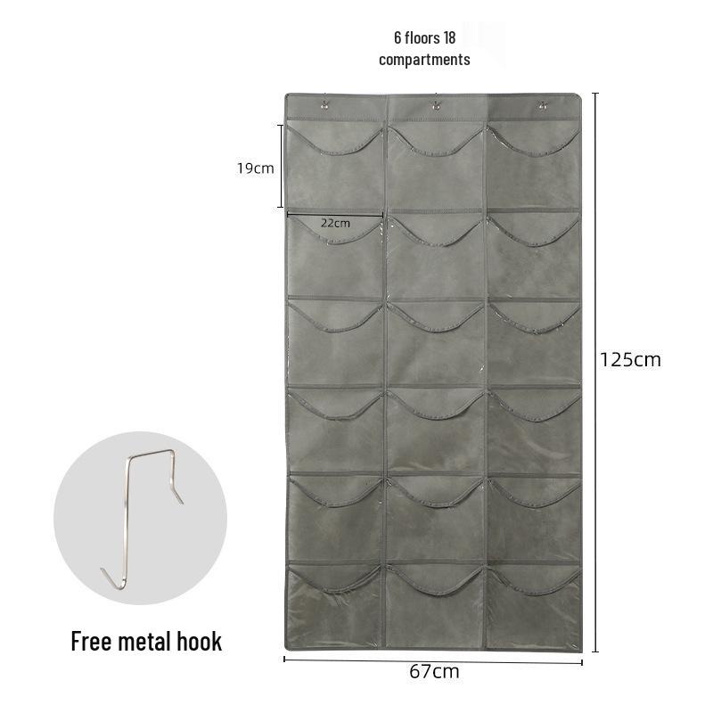 Hanging Baseball Cap Storage Bag - Multi-layer Thick Non-woven Display Rack