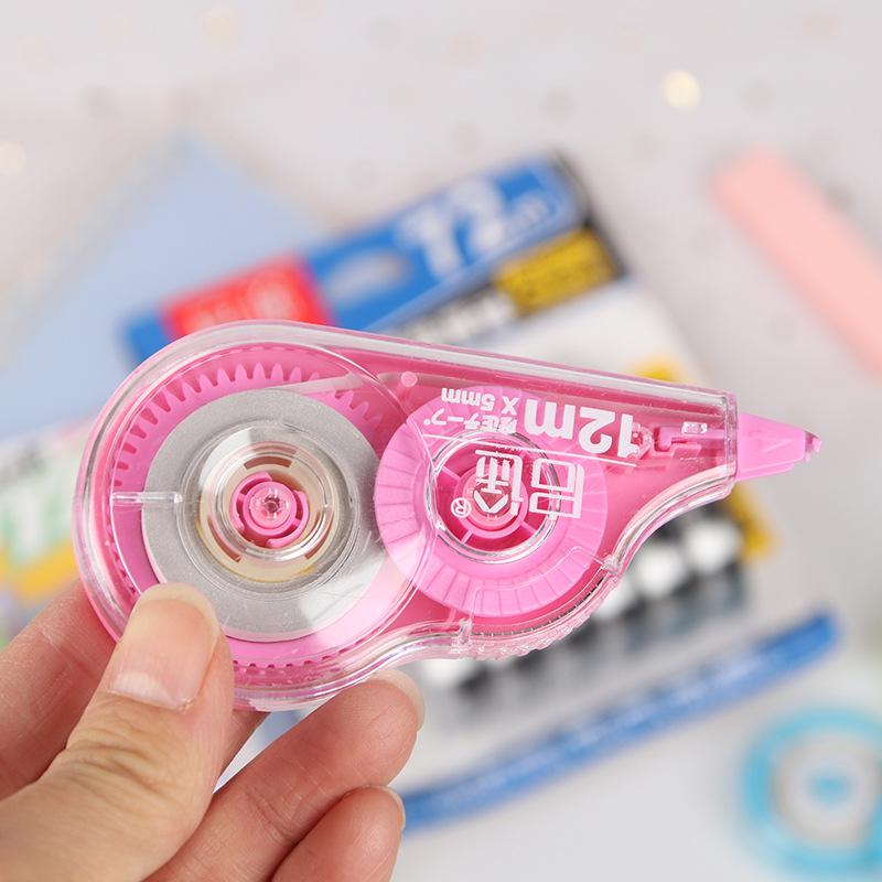 Qitu Student Correction Tape Set - 6 Erasable Tapes, Large Capacity, High Value