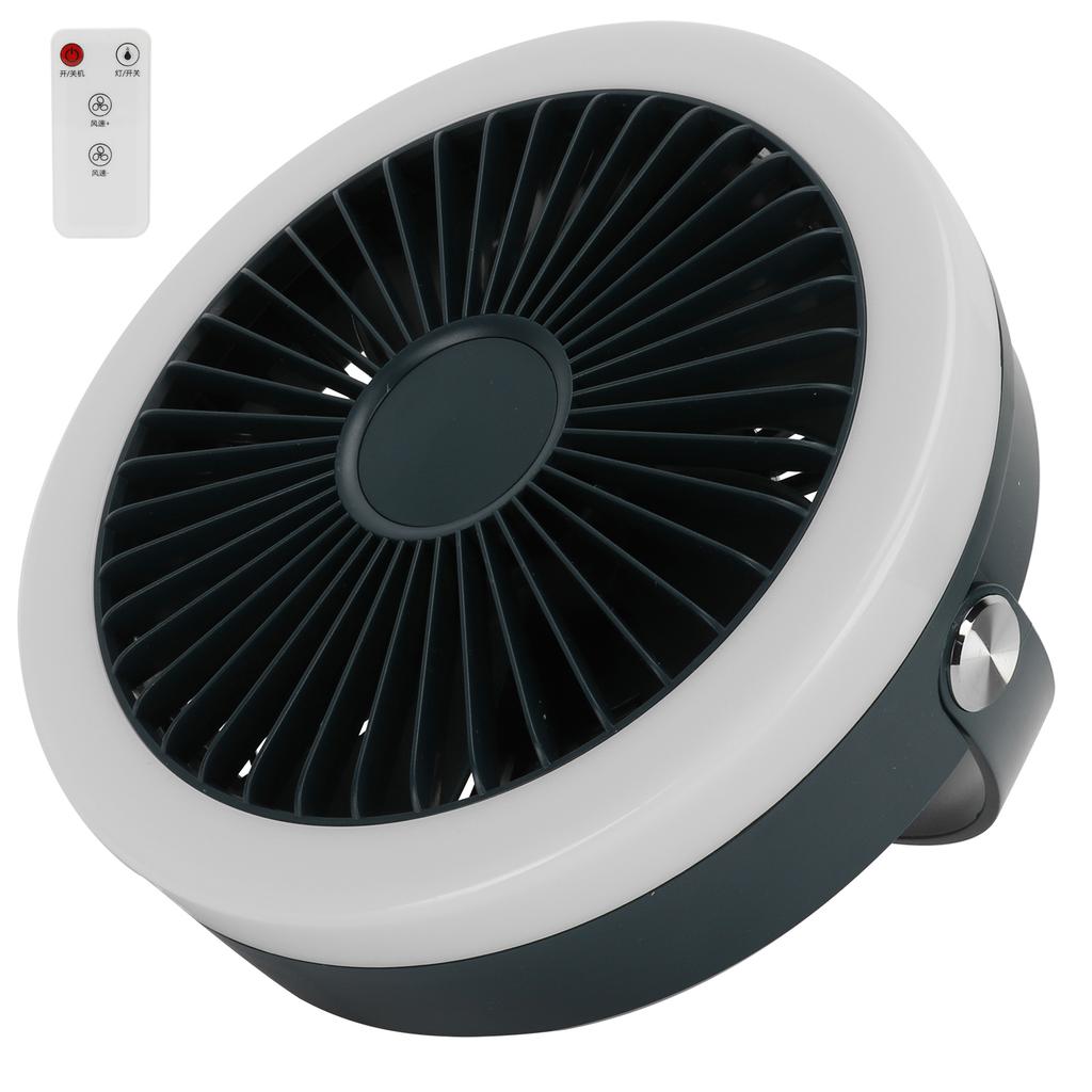 Remote Control Smart Electric Fan with 3 Gears Speed Mini Fan for Home OutdoorRoyal Blue