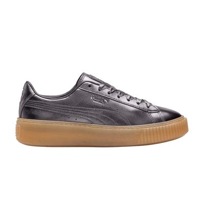 Basket Platform Luxe Quiet Shade Women Sneakers Grey 366687-01