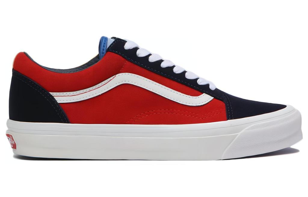 Men's Sneakers Vans OG Old Skool LX 'Off The Wall - Navy Red'