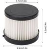 Premium Vacuum Filter Replacement Enhancing Filtration Efficiency for 49 90 1900 0882 20, Pack of 4, Easy To Maintain, for Vacuum Cleaner Owners,