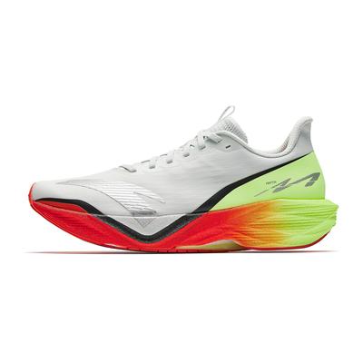 Mach 6 Comfortable Textile, Rubber Low Top Running Shoes Men's Gray Yellow Silver 112615583-9