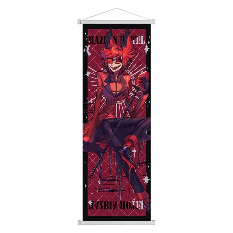 Kreslený Anime Angel Dust Fat Nugget Svitkové Plátno Závěsné Nástěnné Malby Domácí Dekorace Narozeninové Dárky