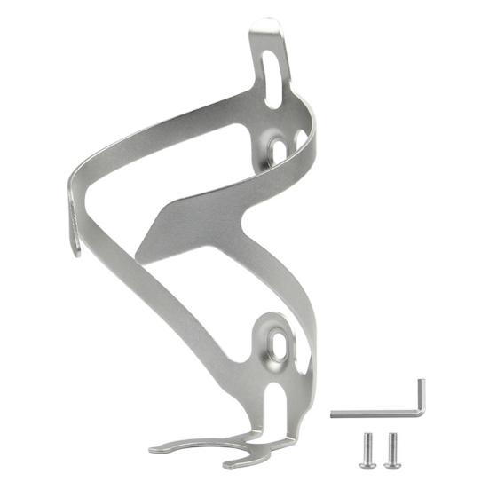 Sykkel Vannflaskebur Lett aluminiumslegering Universal MTB Road Terrengsykkel Vannkoppfeste Holder Oppbevaringsstativ Sykkeltilbehør