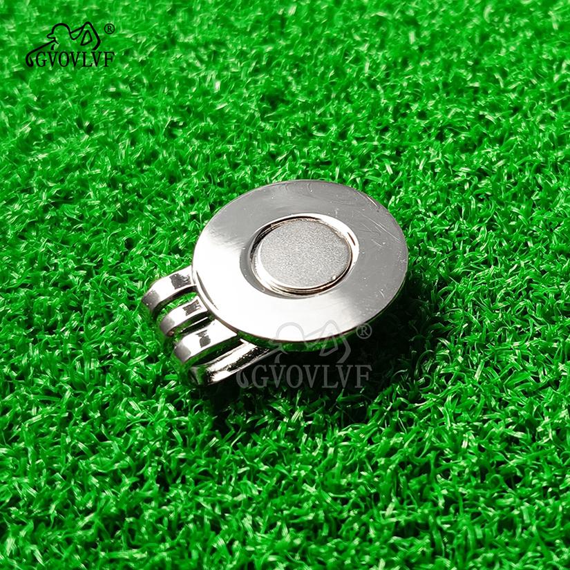 10pcs Magnetic Hat Clips Golf Ball Marker Hat Clip Golf Cap Holder Sports Court Golf Training Aids Accessories Gift for Dad 5