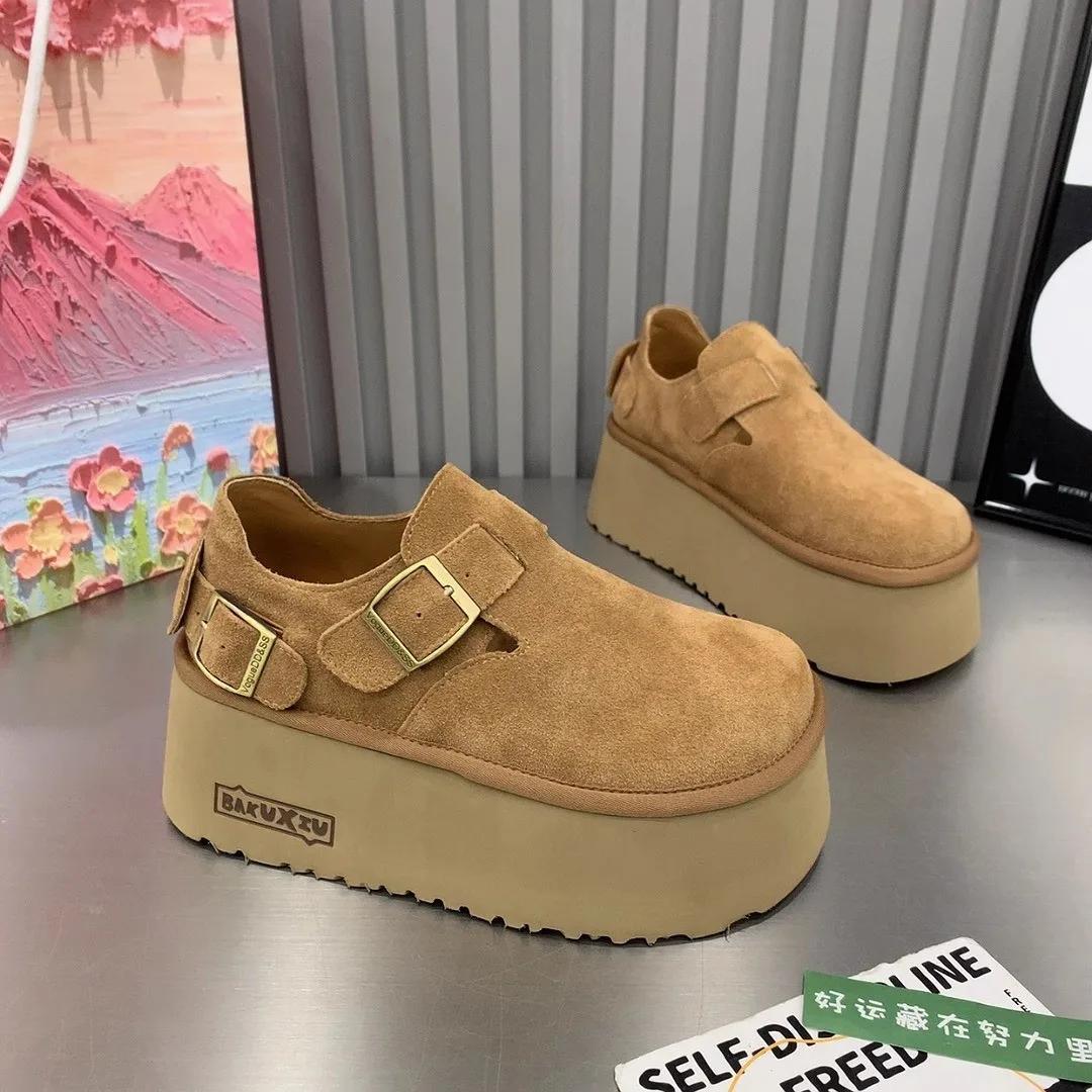 

Замшевые туфли на плоской платформе, женская обувь, повседневные лоферы, женские кроссовки, тренд 2024 года, осень, новый бренд, удобные туфли для ходьбы, Zapatos Mujer 40 малиновый