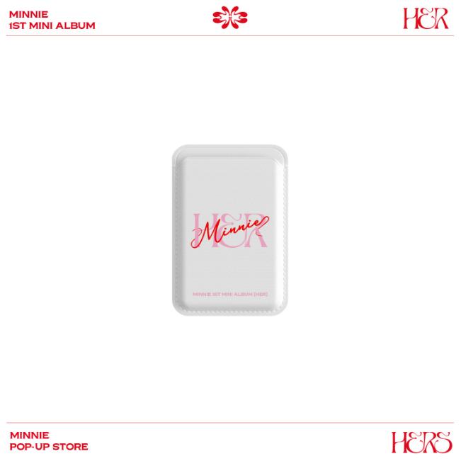

Предварительный заказ 1-го мини-альбома MINNIE HER Official MD MagSafe Card Wallet