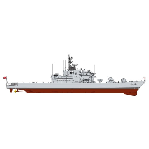 

Pit Road 1/700 Серия Skywave Эсминец Морских Сил Самообороны Японии DDH-141 Харуна Пластиковая Модель J80