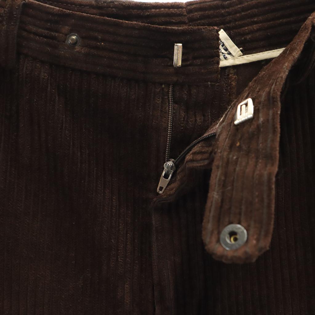 FILA 80s 90s Made in Italy Old Corduroy pants 48 Brown Men's Used