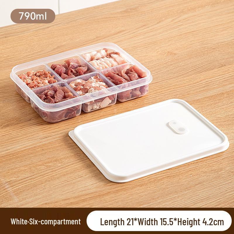 Refrigerator Frozen Meat Storage Box - Airtight Meal Prep & Freshness Container