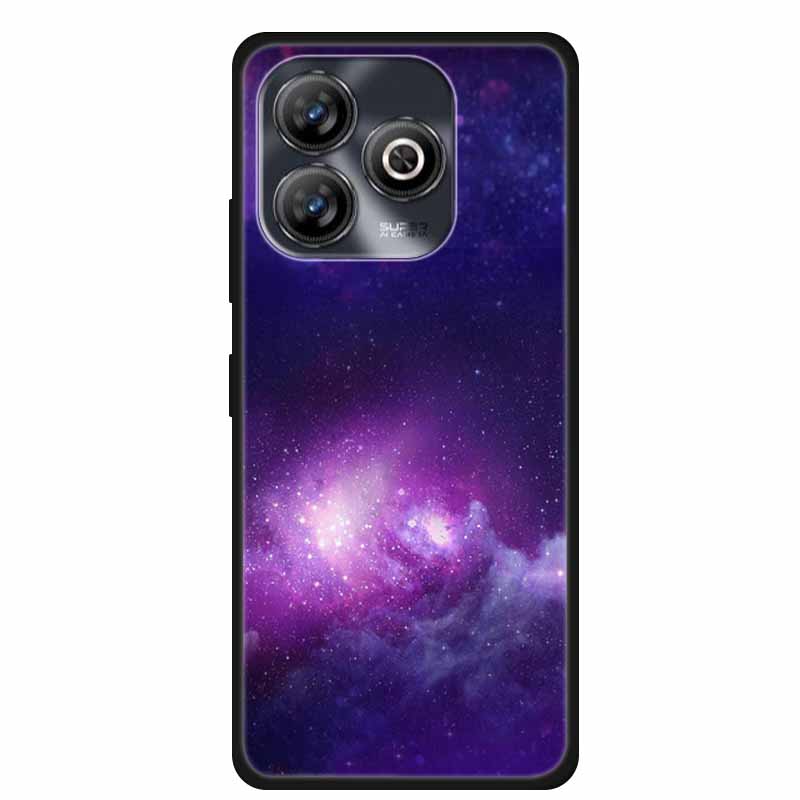 Pro ZTE BLADE A75 4G Pouzdro Zvířata Měkký Silikon TPU Pouzdra na Telefon Zadní Kryt Pro ZTE BLADEA75 Nárazuvzdorný Vlk Ochranný Cool Coque