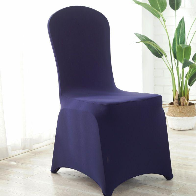 Universal Stretch Chair Cover - Solid Color, Thickened for Hotel, Restaurant, Wedding, Banquet