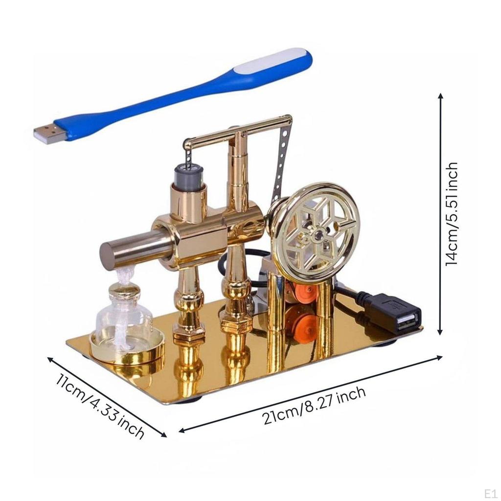 Thermal Engine Model Physics Experiment Generator Educational for Students, Science