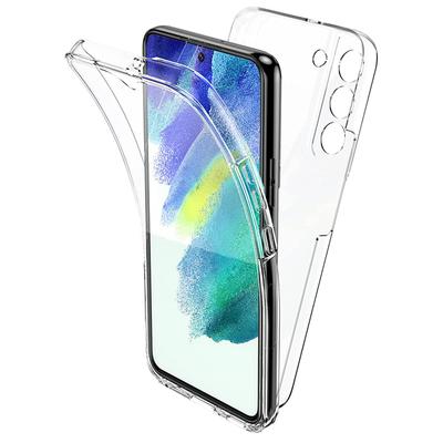 360 Double Soft Silikon Clear Case für Samsung Galaxy S22 Ultra S21 A53 A33 A73 A23 A22 A13 A32 A52SA12 A31 A51 A50 M23 Full Protect stoßfeste Abdeckung