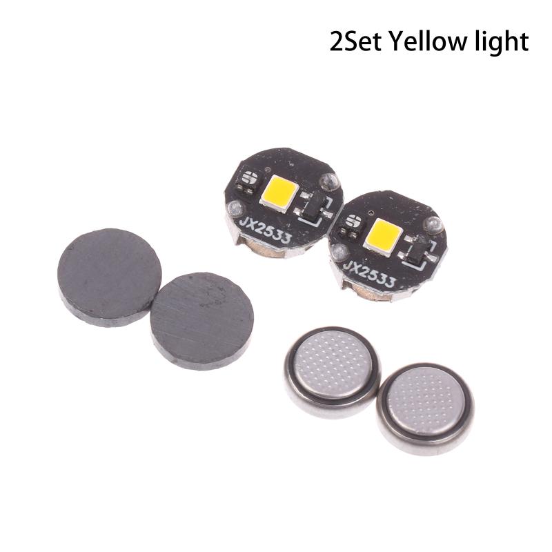 Mini Magnetic Switch LED Lamp for Dollhouse Lighting Tiny Model Toy Eyes Accessories Compact Design for DIY Craft Scenes