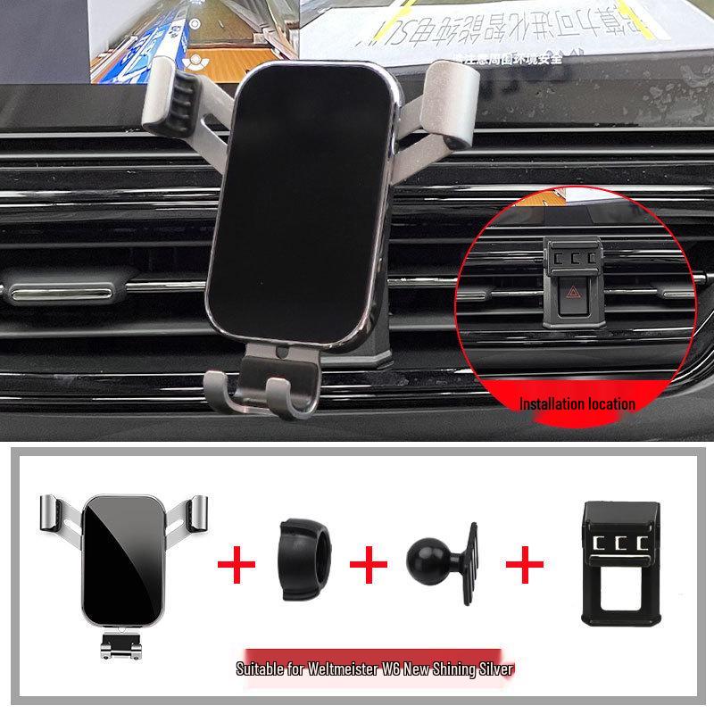 Wireless Charging Navigation Phone Holder for WEYMA W6 21
