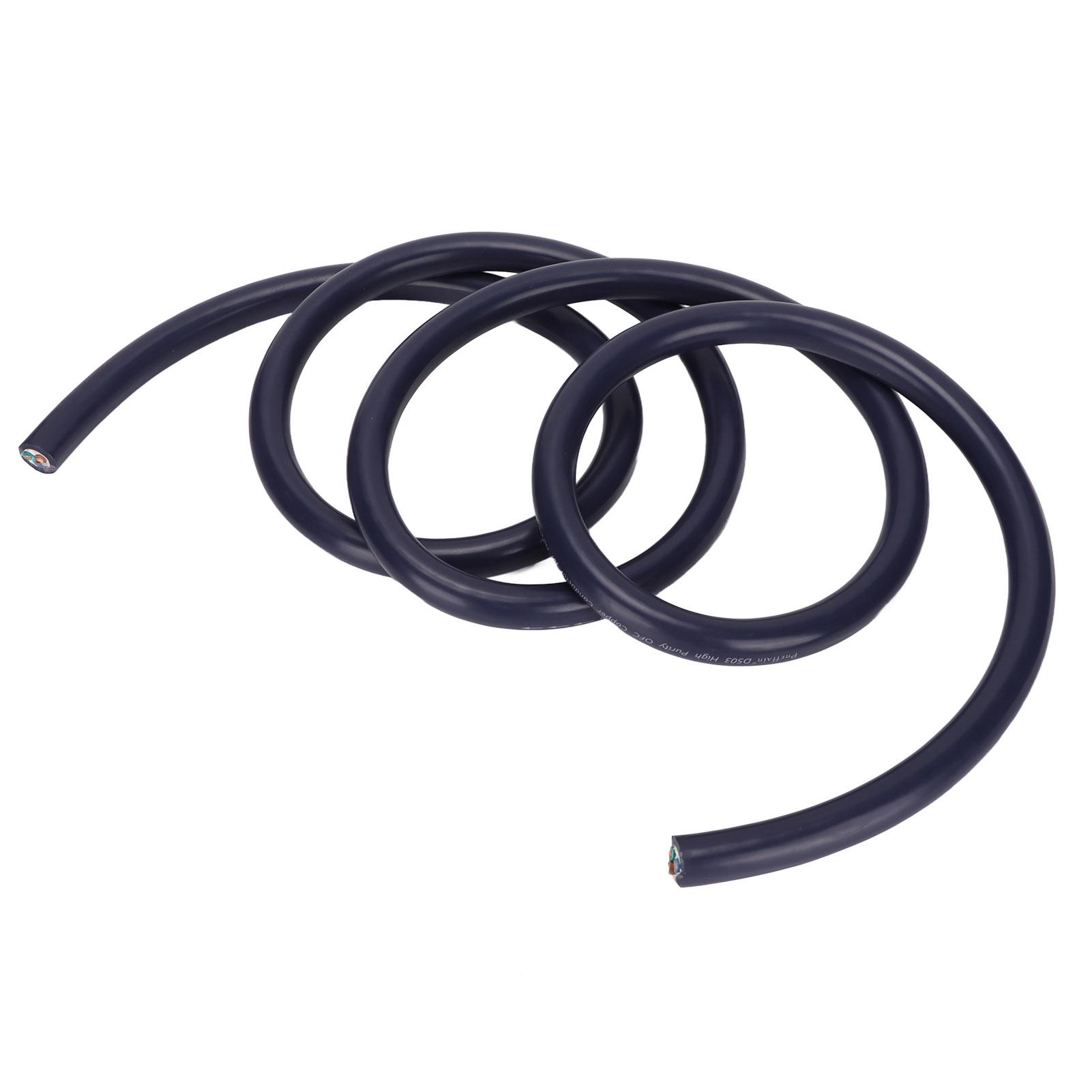 

Preffair D503 OFC медный кабель питания HiFi Sound 12 AWG OFC медный провод питания для домашнего кинотеатра CD