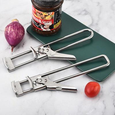 Adjustable Stainless Steel Can & Bottle Opener for Home, Hotel, and Bar