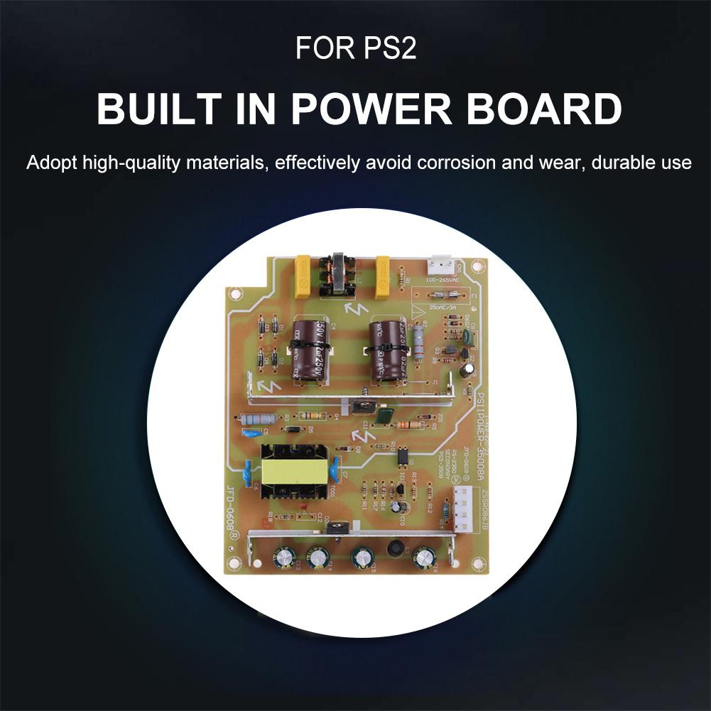Power Supply Board Transformer Easy Installation for PS2 Fat Console 35008/50000 50001 50006 110V-220V Universal Power Panel
