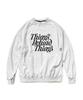 ABNORMALTHING Things Loose Fit Sweatshirt Light Gray