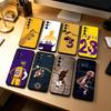 Basketball 23 L-LeBron J-James-S Handyhülle Schwarzes Silikon Weich Für Samsung S25,S24,S21,S22,S23,S30,Ultra,S20,Plus,Fe,Lite