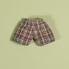Handmade Ob11 Doll Pants Clothes Doll Grid Pattern Jeans Shorts Doll Accessories For Penny, Molly, Obitsu11,Gsc 1/12 Bjd Dolls