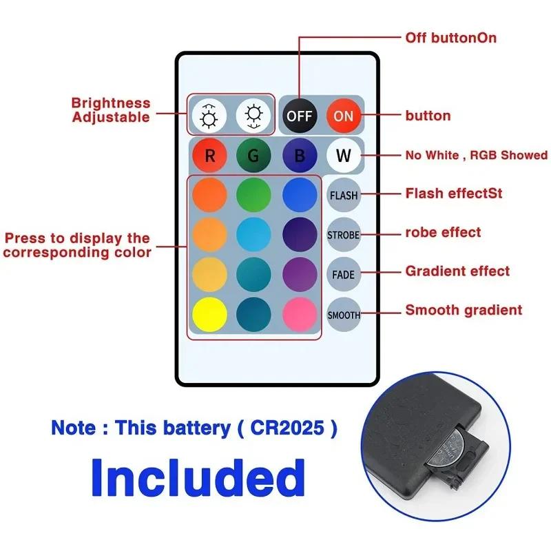 RGB LED Strip Light 5V USB – SMD 5050 Flexible Diode Tape with Bluetooth APP Music Sync & 24-Key Remote for Home Christmas Decoration