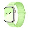 Compatible Silicone Magnetic Buckle Band for Apple Watch Series 1-11, Ultra 3, SE 3 Three-Bead Style