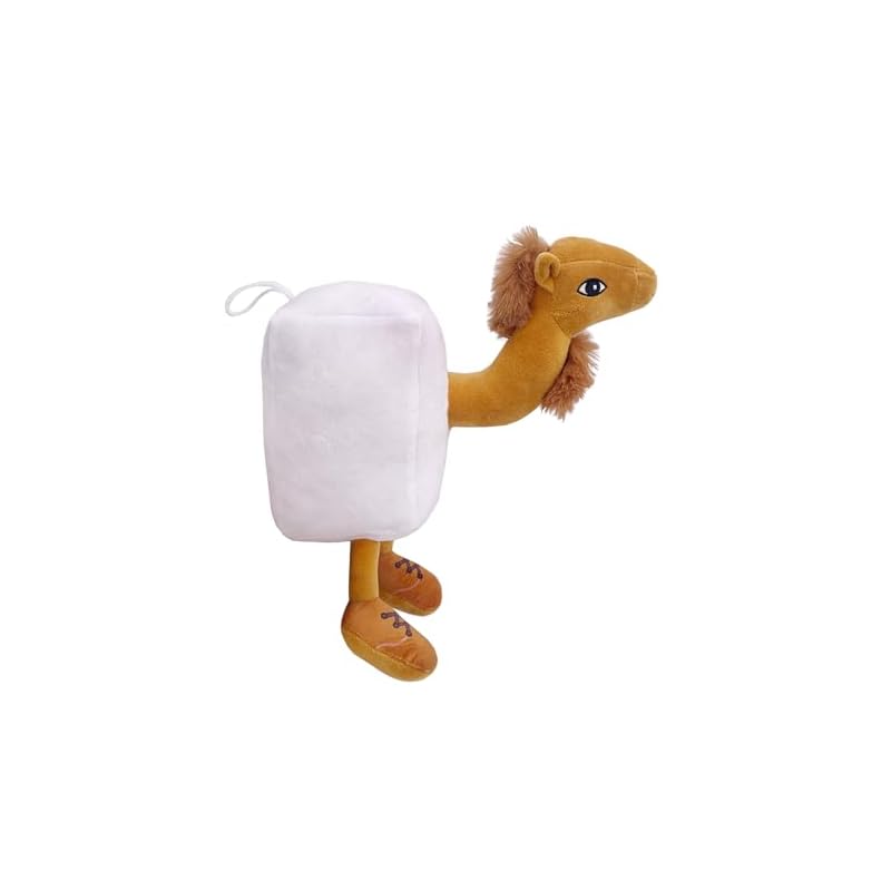 Italian Brainlot Tuntun Tuntun Saful Plush Toy, 30cm Throw Pillow, Soft, Cute, and Fun, Room Decor, Figurine, Kids' Holiday Gift, Toy (J)