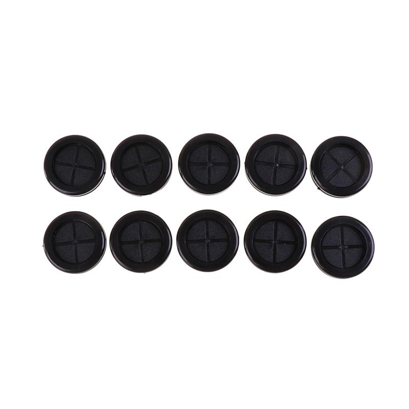 10 buc garnituri de etanșare din cauciuc pentru jaluzele, dop de sârmă, față-verso