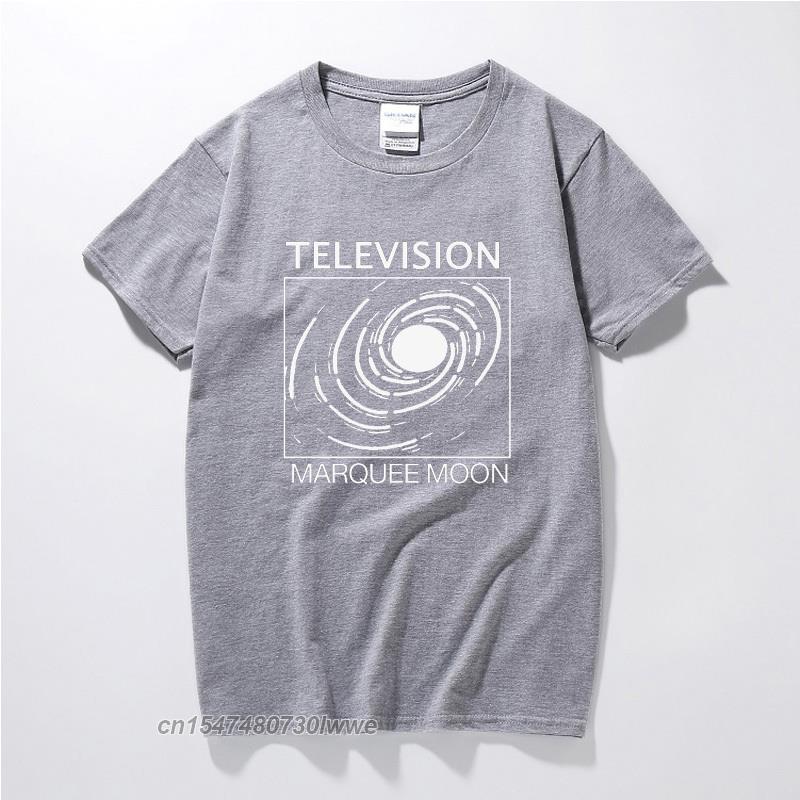 Television Marquee Moon T Shirt Talking Heads The Stooges Minuteunisex Top Fashion Cotton Tshirt Camisetas Hombre