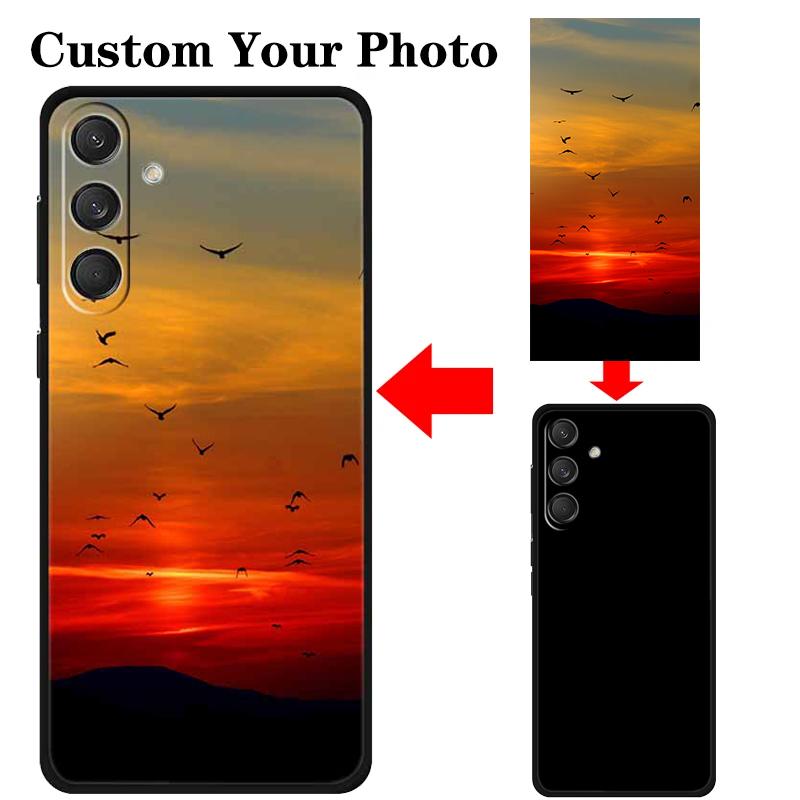 DIY Phone Case For Redmi K70 K60 K40 K30 K20 pro Soft TPU Protector Customized Funda K80 K50 ultra K40S Back Cover Shield Capa