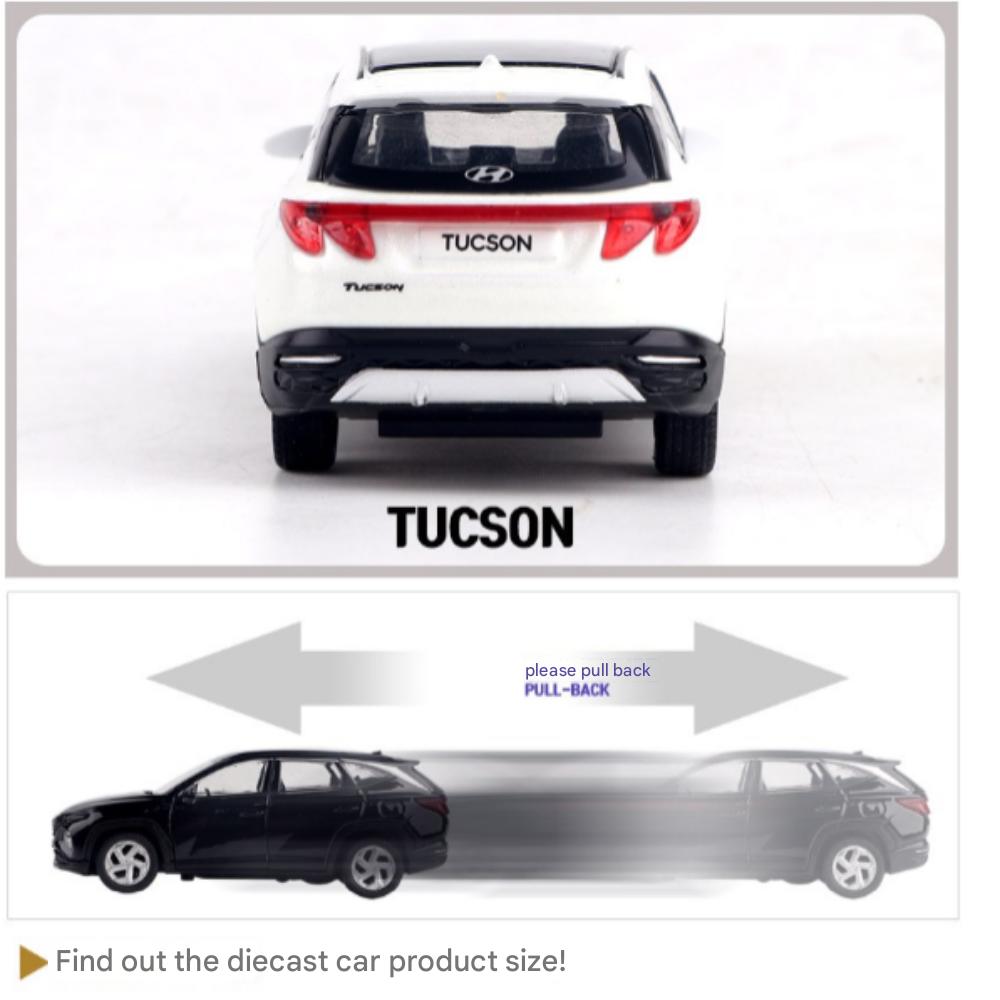 Hyundai Tucson 2020 Mini-Druckguss, 1/38