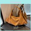 Urban Solid Color Tote Bag For Women With Pu Material And Large Capacity For Daily Use