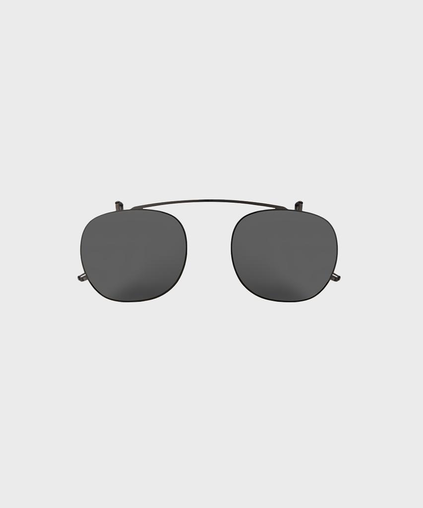 Yun Dante Silver Clip-On Black