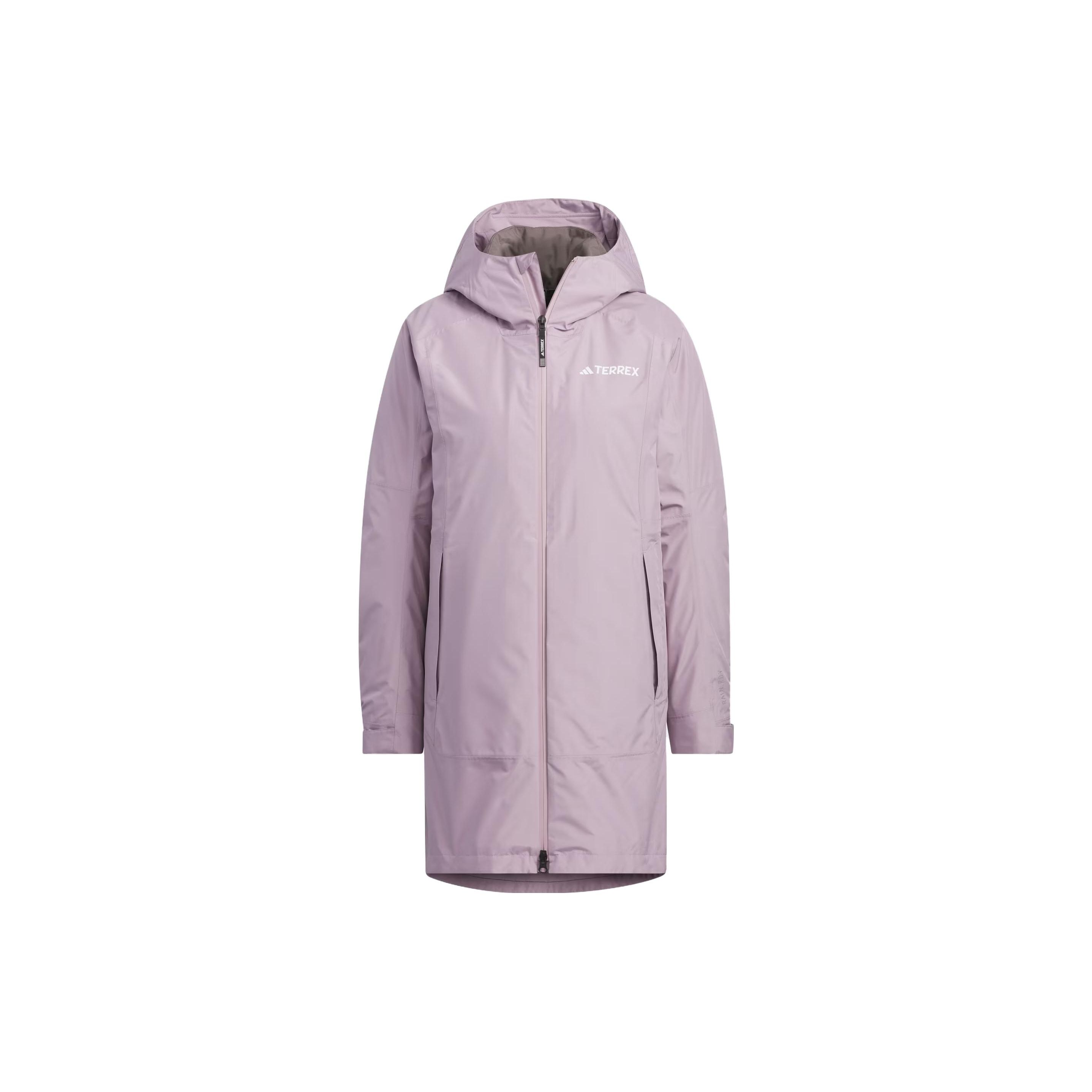 

Adidas Terrex 3-In-1 Rain.Rdy Super Inner Jacket Women Pink Brown IP0728 XS